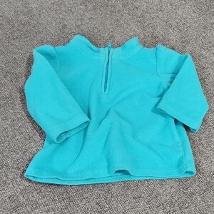 Jumping Beans Teal Fleece Top